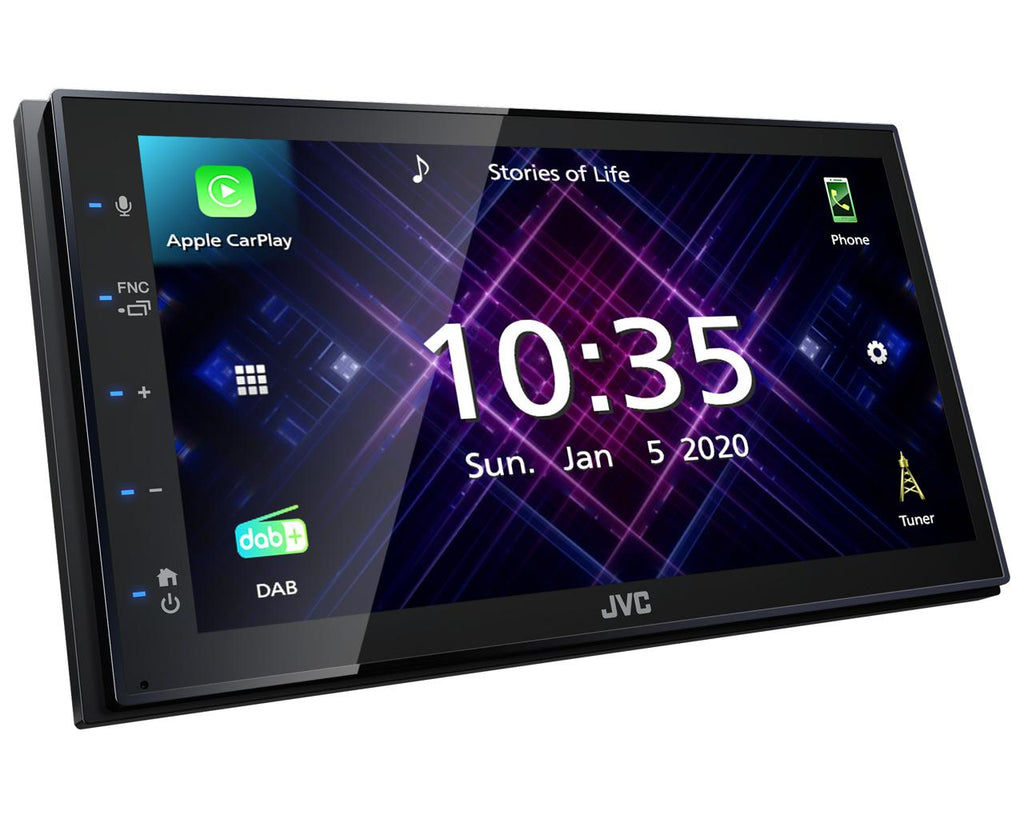 JVC KW-M565DBT receptor multimedia para coche Negro 200 W Bluetooth