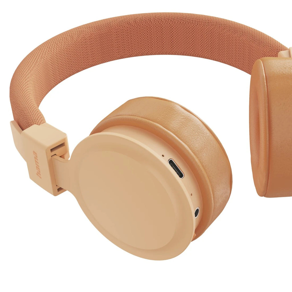 Hama Freedom Lit III Auriculares Inalámbrico Diadema Llamadas/Música USB Tipo C Bluetooth Naranja (6)