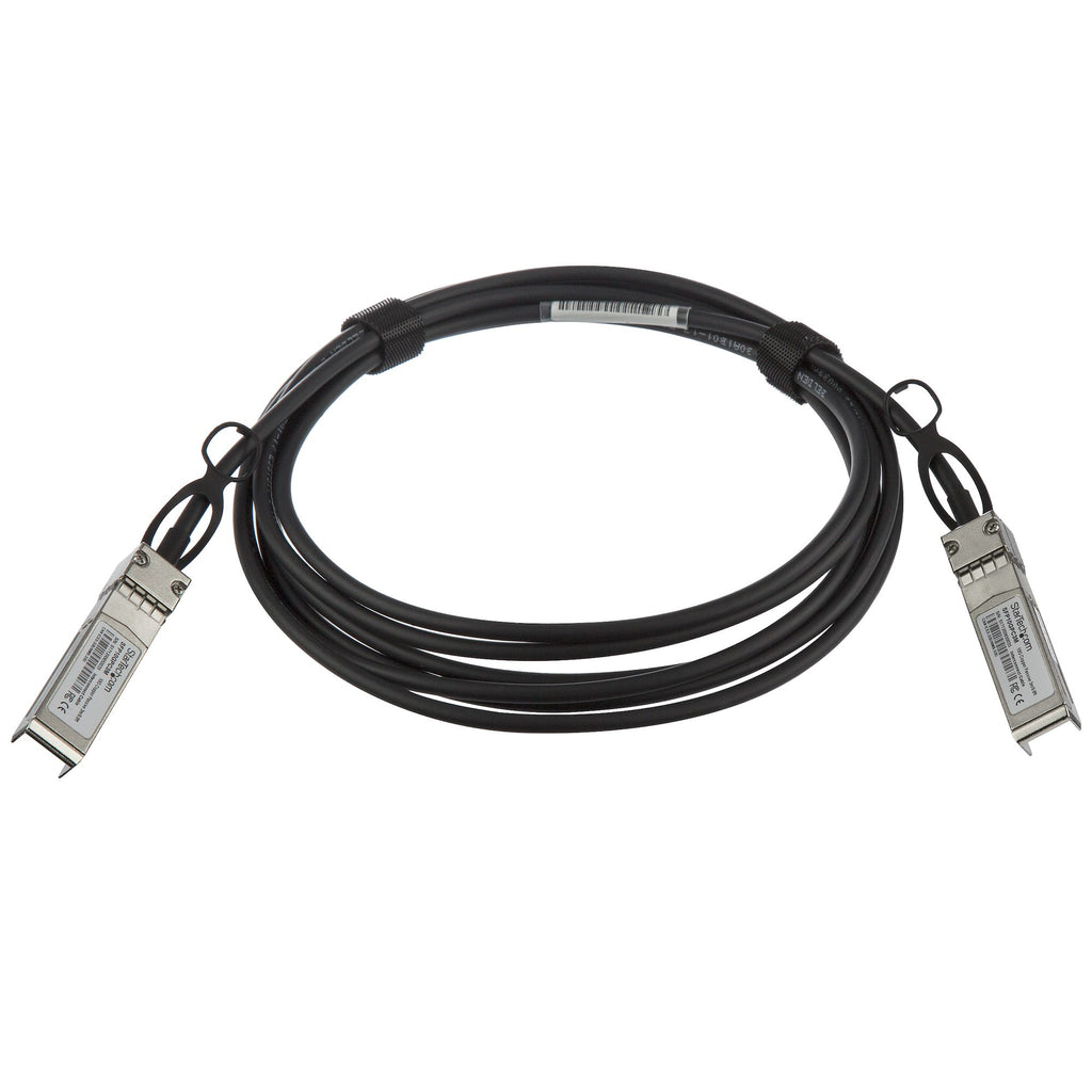 StarTech.com SFP10GPC3M Cable de fibra óptica e InfiniBand SFP+ Negro (2)