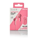 NGS CROSS FLIP Auriculares Alámbrico Dentro de oído Llamadas/Música Rosa (8)
