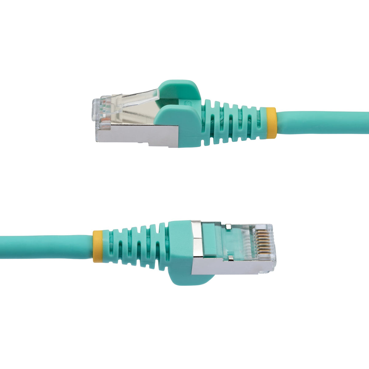 StarTech.com NLAQ-150-CAT6A-PATCH cable de red Color aguamarina S/FTP (S-STP) Alrededor (3)