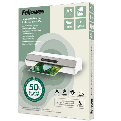 Fellowes 100143440 plastificador 100 pieza(s)