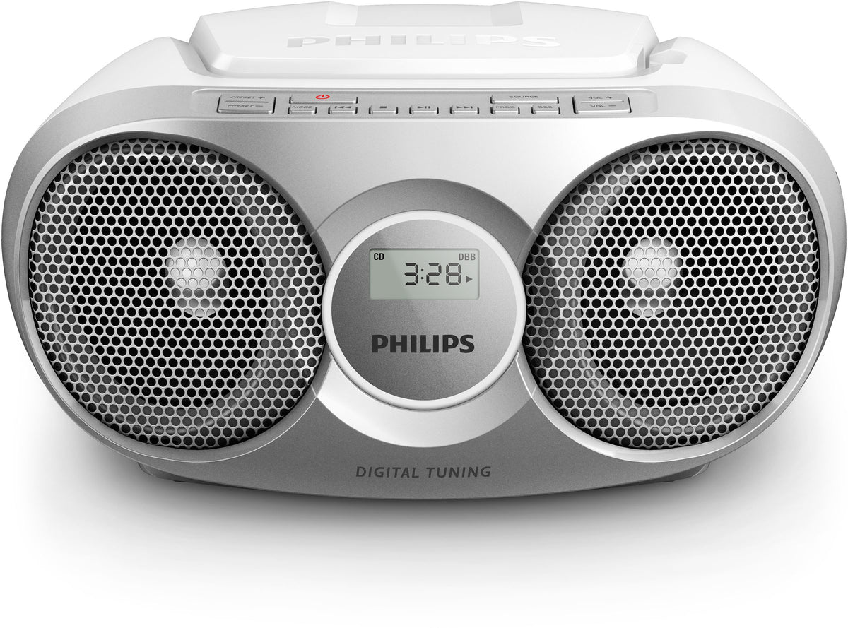 Philips AZ215S/12 sistema estéreo portátil 3 W FM Plata (2)