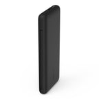 Cargador portátil - 10000 mAh - 23 vatios - Fast Charge, PD - 2 conectores de salida (Lightning, USB-C) - negro