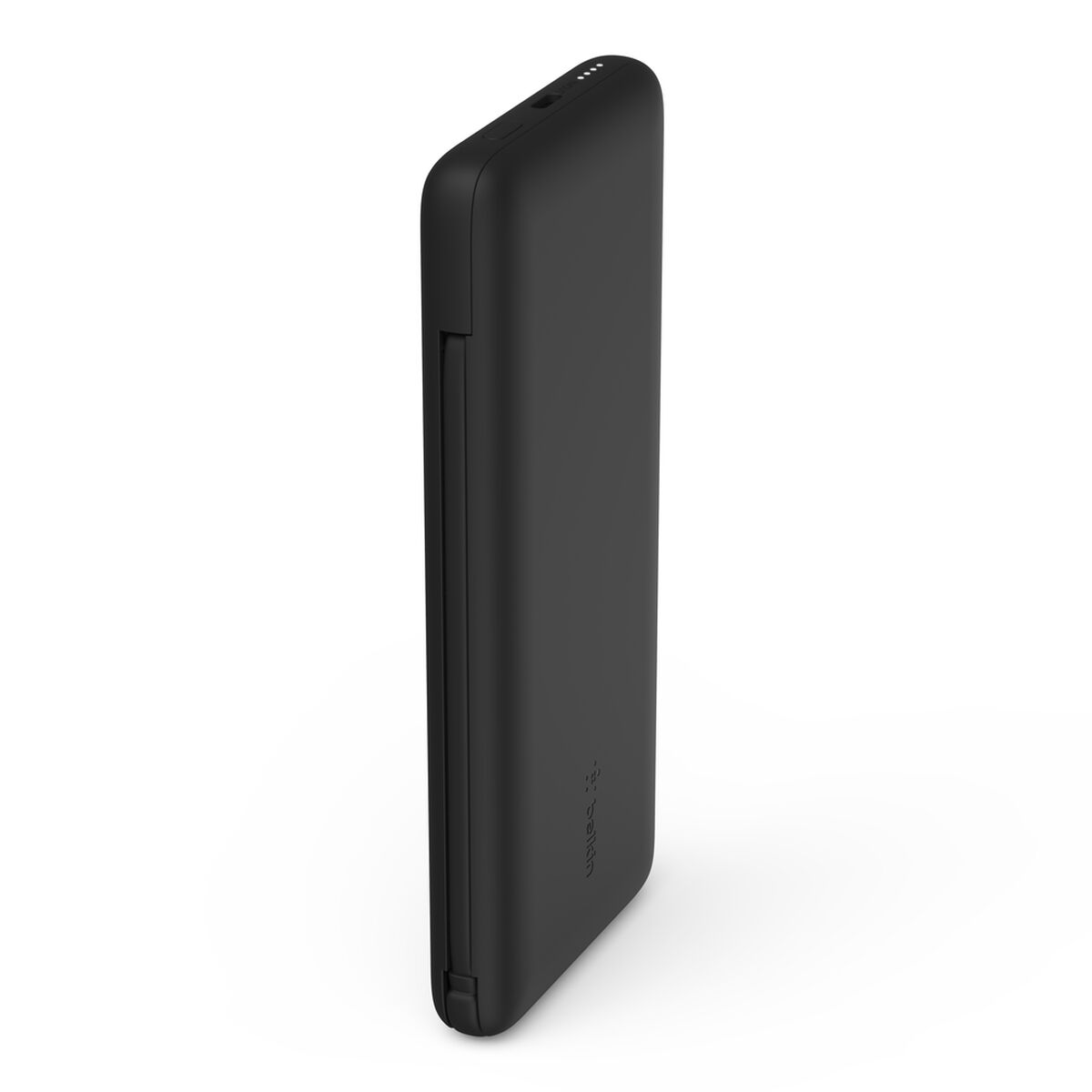 Cargador portátil - 10000 mAh - 23 vatios - Fast Charge, PD - 2 conectores de salida (Lightning, USB-C) - negro