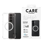 PanzerGlass CARE™ by ® Samba Case Transparent w. White Qi Samsung Galaxy S26+ funda para teléfono móvil 17 cm (6.7") Transparente (2)