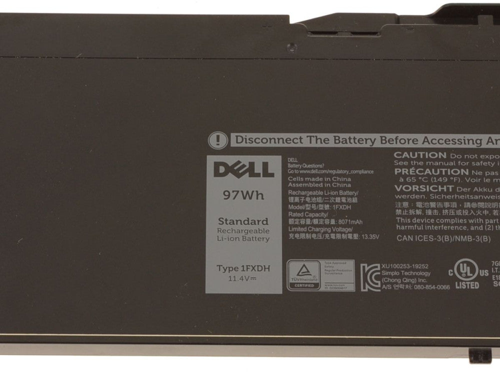 Dell batería, 6 celda, Lithium Ion 451-BCJI (2)