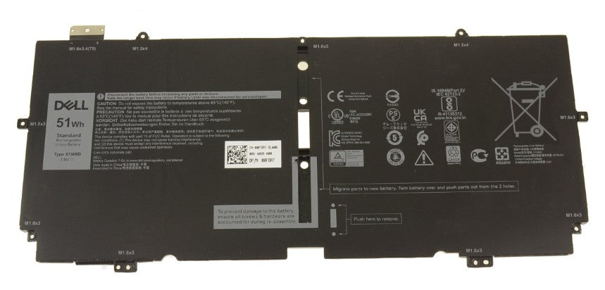 Dell 51Wh 4-cell Lithium-Ion 451-BCSD