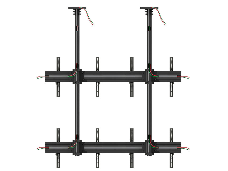 Multibrackets 3552 soporte para pantalla de señalización 65" Negro