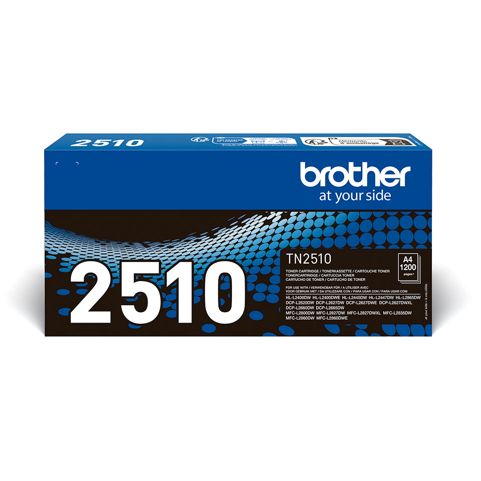 Brother TN-2510 cartucho de tóner 1 pieza(s) Original Negro (2)