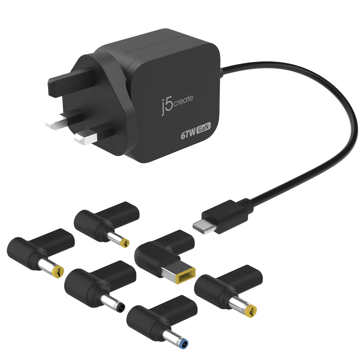 j5create JUP1565DCF-FN cargador de dispositivo móvil Universal Negro Corriente alterna Interior (2)