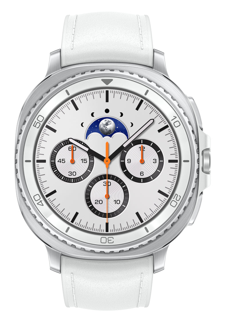 Samsung Galaxy Watch 8 Classic 3,3 cm (1.3") AMOLED Digital 438 x 438 Pixeles Pantalla táctil Plata Wifi GPS (satélite)