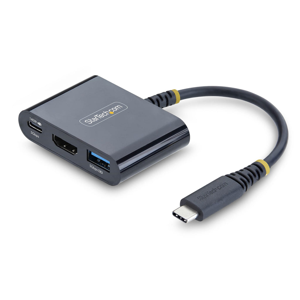StarTech.com 168B-USBC-MULTIPORT base para portátil y replicador de puertos Alámbrico USB 3.2 Gen 1 (3.1 Gen 1) Type-C