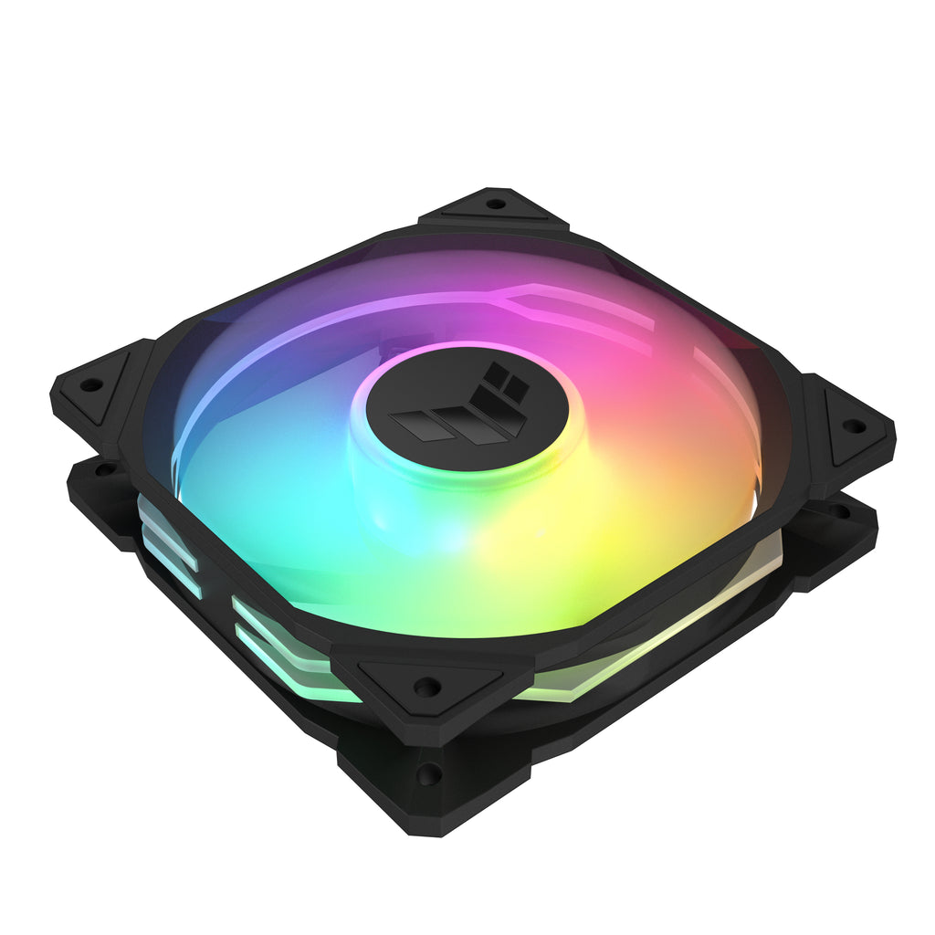 ASUS TUF Gaming TR120 ARGB Fan - Single Pack Carcasa del ordenador Ventilador 12 cm Negro (6)