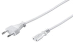 Microconnect PE030715W cable de transmisión Blanco 1,5 m Enchufe tipo C C7 acoplador (2)