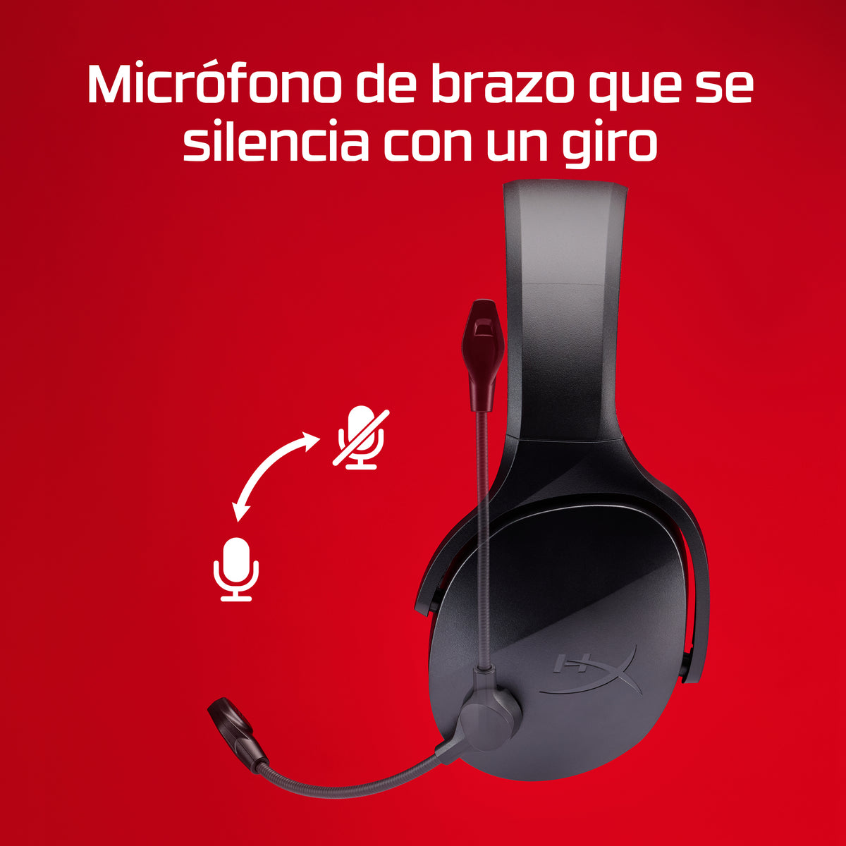 HyperX Cloud Jet Wireless Black Gaming Headset Inalámbrico Diadema Juego USB tipo A Bluetooth (4)
