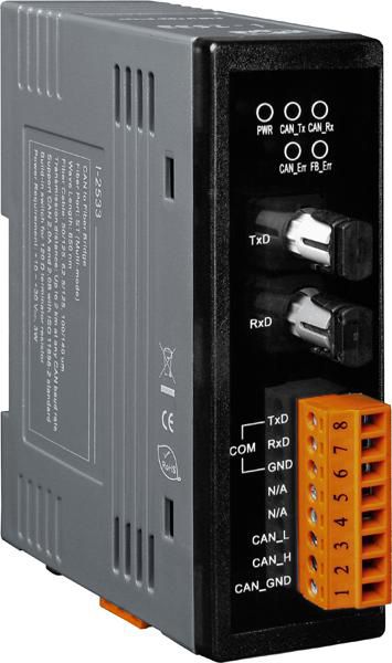 Moxa Industrial CAN/Fiber Bridge 45808