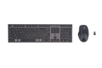 HP 720 Multi-Device Rechargeable Wireless Keyboard and Mouse Combo teclado Ratón incluido Hogar USB + Bluetooth AZERTY Belga Negro (3)