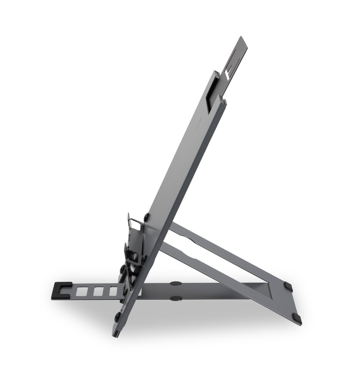 BakkerElkhuizen Ergo-Q Hybrid Pro Soporte para ordenador portátil Negro, Gris Oscuro 40,6 cm (16") (3)