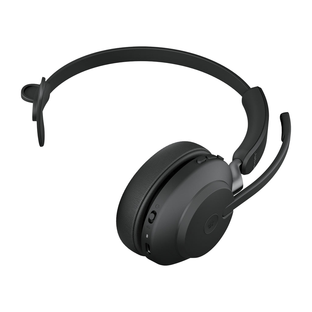Jabra Evolve2 65 Auriculares Inalámbrico Diadema Oficina/Centro de llamadas USB tipo A Bluetooth Base de carga Negro (4)