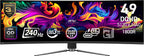 MSI MPG 491CQPX QD-OLED pantalla para PC 124,5 cm (49") 5120 x 1440 Pixeles Dual QHD Negro (2)