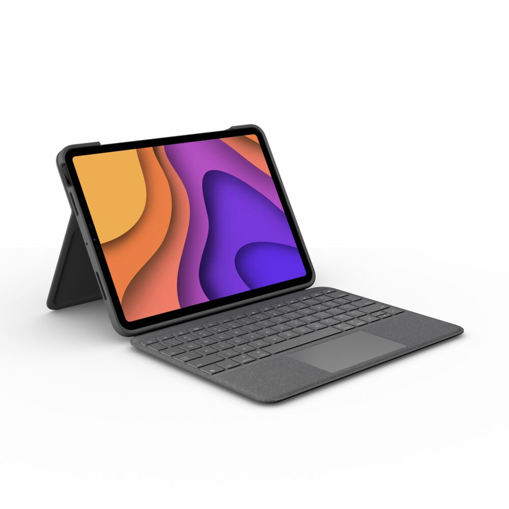 Logitech Folio Touch QWERTZ Alemán Smart Connector Gris (2)