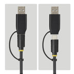 StarTech.com USB31CSAT3M2E base de conexión para disco duro USB 3.2 Gen 2 (3.1 Gen 2) Type-C Negro (3)