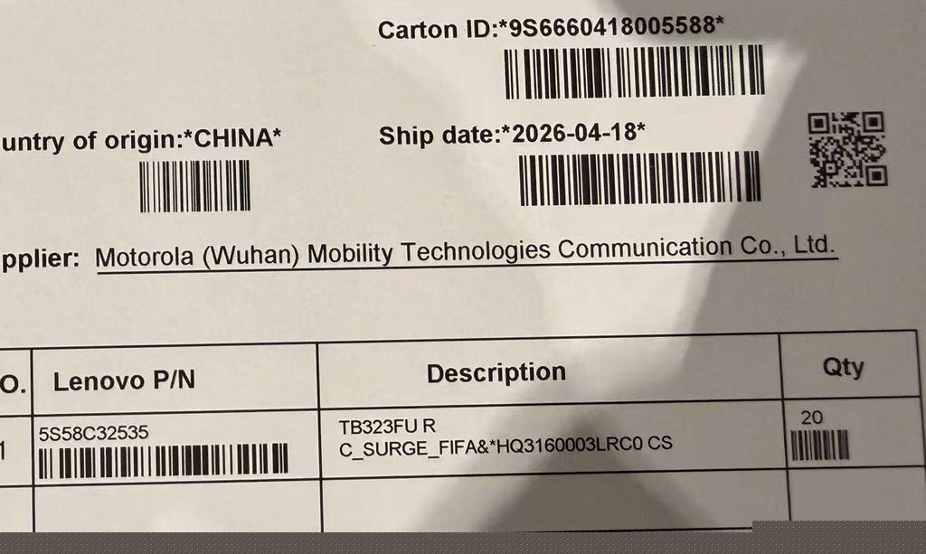 TB323FU R