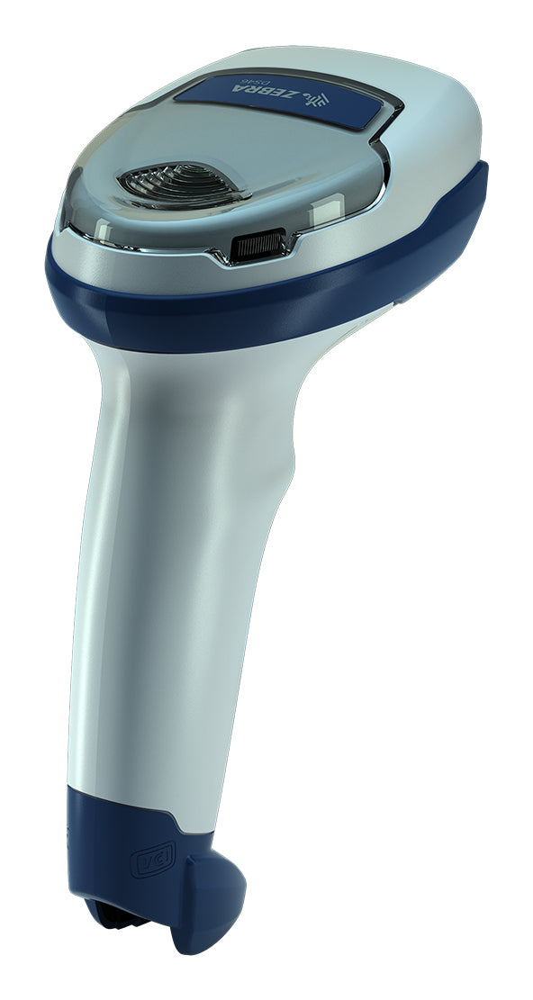 Zebra DS4608-HC Lector de códigos de barras portátil 1D/2D LED Azul, Blanco (3)