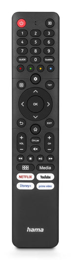 Hama 00221067 mando a distancia IR inalámbrico TV Botones