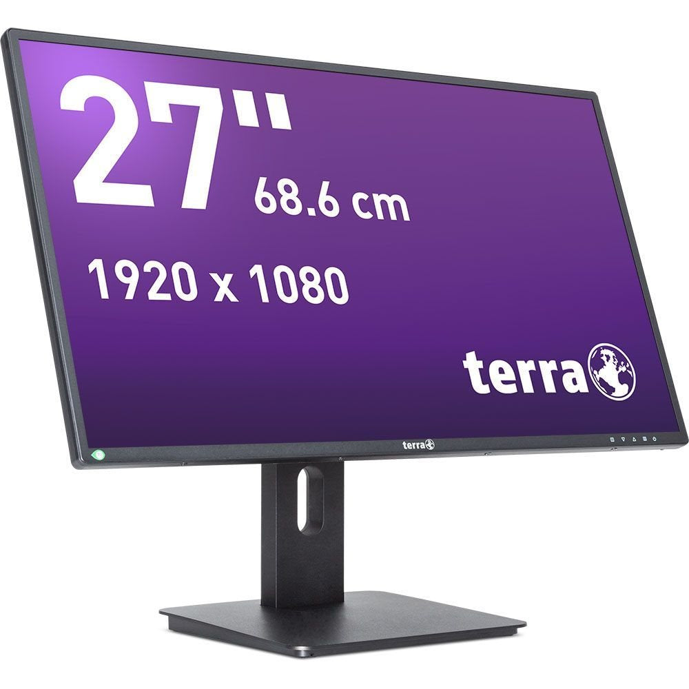 TERRA LCD/LED 2756W PV V4 schwarz GREENLINE PLUS pantalla para PC 68,6 cm (27") 1920 x 1080 Pixeles Full HD Negro (3)
