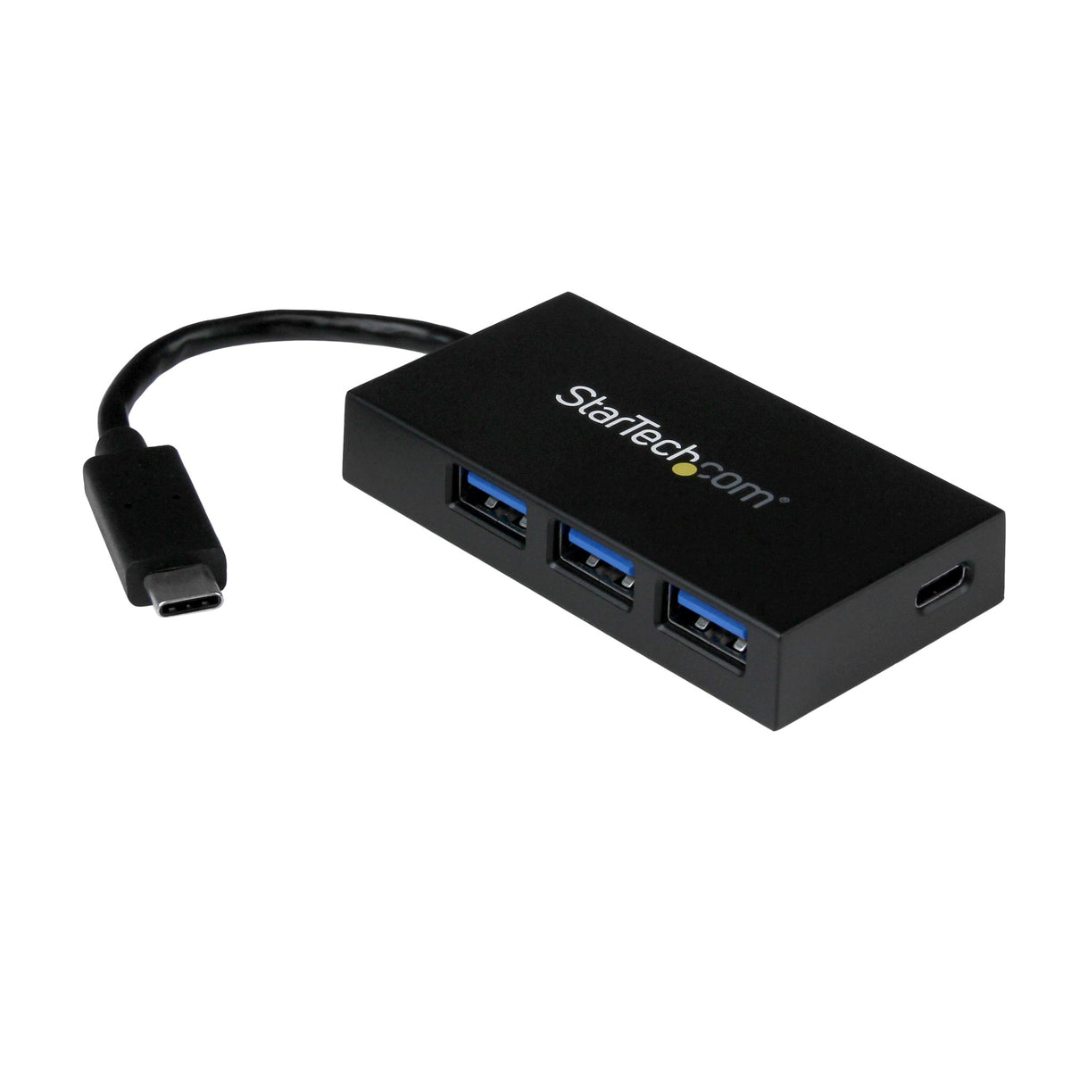 StarTech.com HB30C3A1CFB hub de interfaz USB 3.2 Gen 1 (3.1 Gen 1) Type-C 5000 Mbit/s Negro