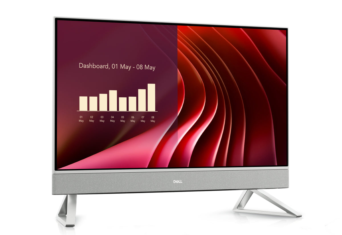 DELL EC24250 Intel Core 5 120U 60,5 cm (23.8") 1920 x 1080 Pixeles PC todo en uno 16 GB DDR5-SDRAM 512 GB SSD Windows 11 Pro Wi-Fi 6E (802.11ax) Blanco