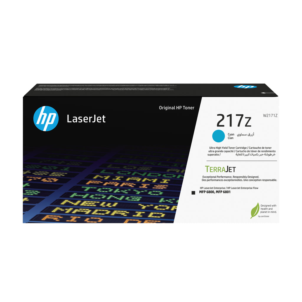 HP 217Z Cyn Original LaserJet Toner Crtg cartucho de tóner 1 pieza(s) (2)