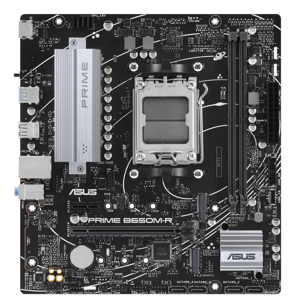 ASUS PRIME B650M-R AMD B650 Zócalo AM5 micro ATX (3)