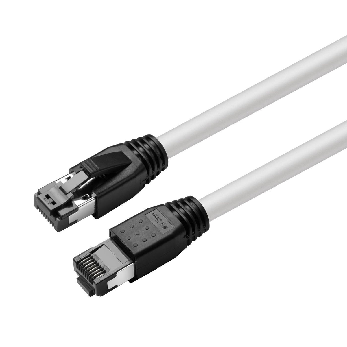 Microconnect MC-SFTP8005W cable de red Blanco 0,5 m Cat8.1 S/FTP (S-STP) (2)