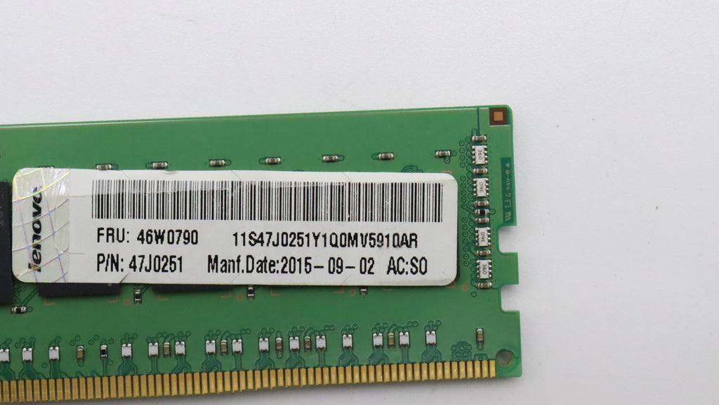 IBM Memoria TruDDR4 8GB 2Rx8 1.2V 46W0790-RFB – Reacondicionado