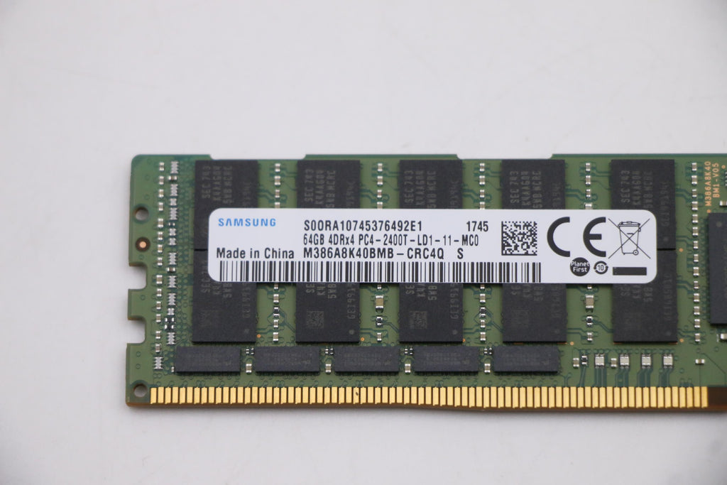 64GB TruDDR4 LRDIMM memory