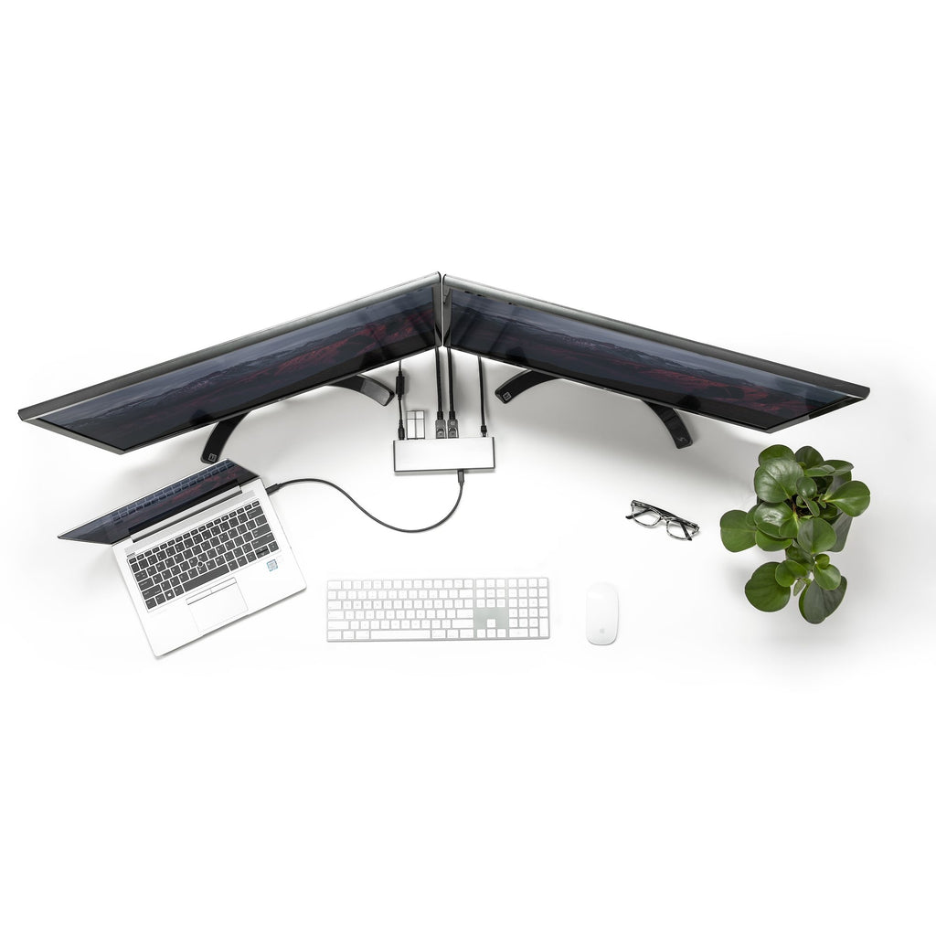 StarTech.com TB3DK2DHVUE base para portátil y replicador de puertos Alámbrico