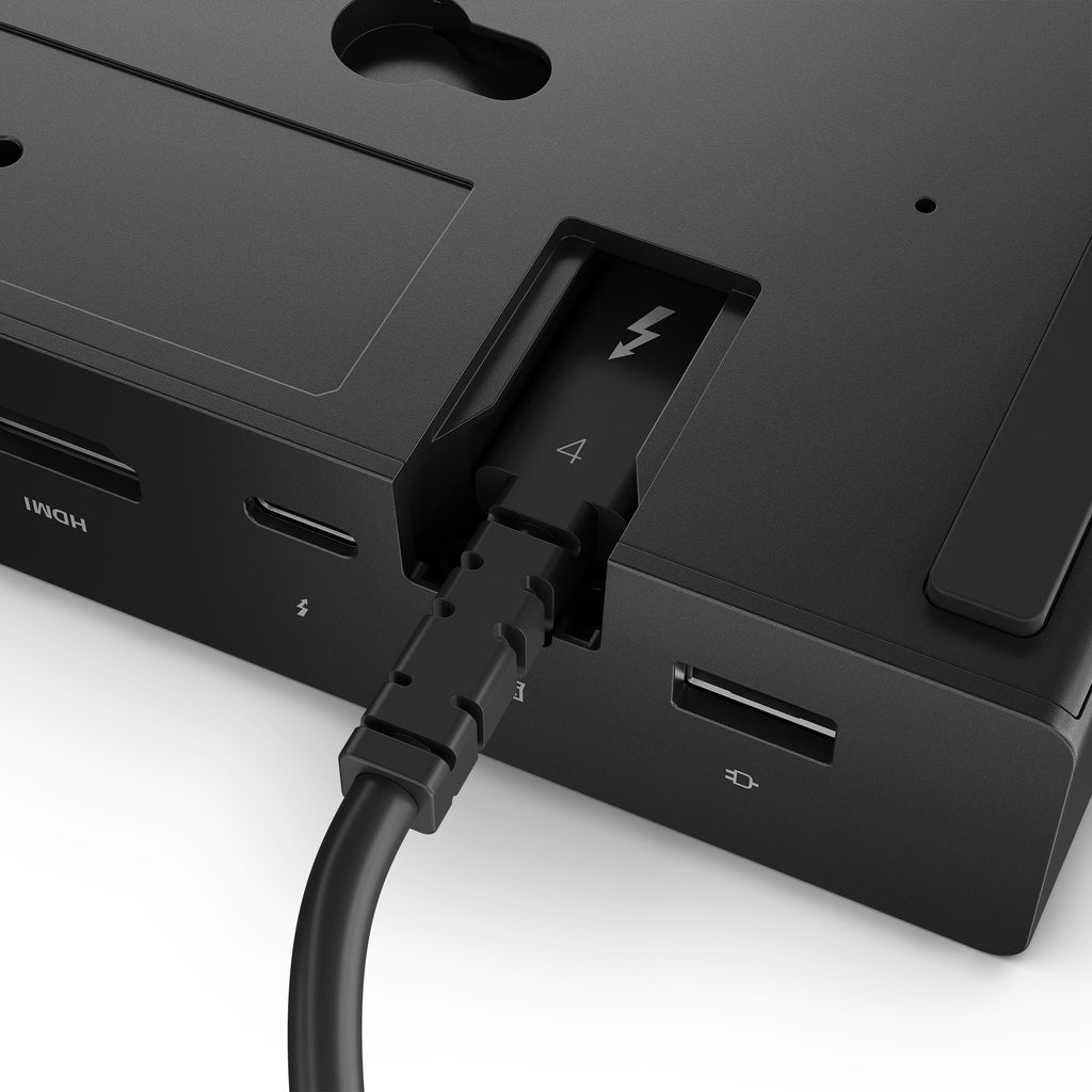 Lenovo 40BG0135GE base para portátil y replicador de puertos Acoplamiento Thunderbolt 4 Negro (6)