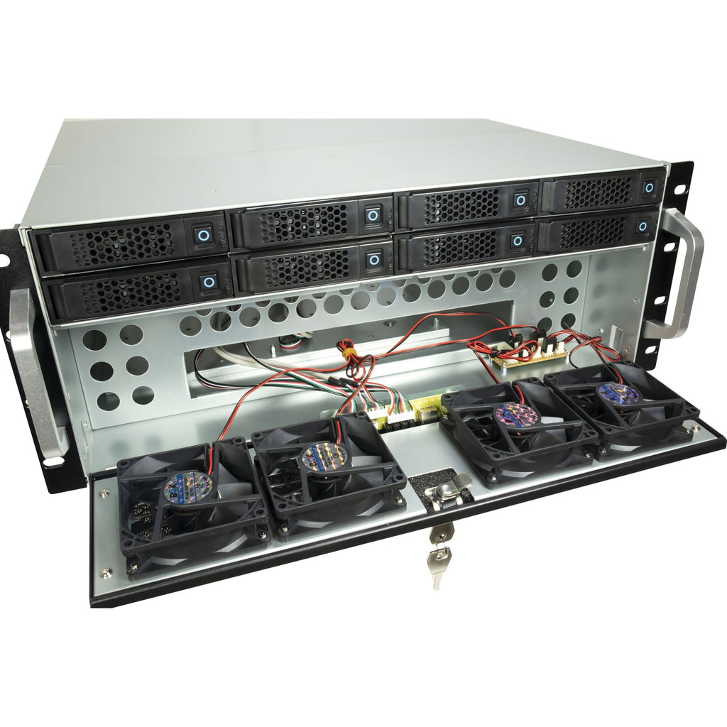 Inter-Tech 4U-4708 Rack Negro