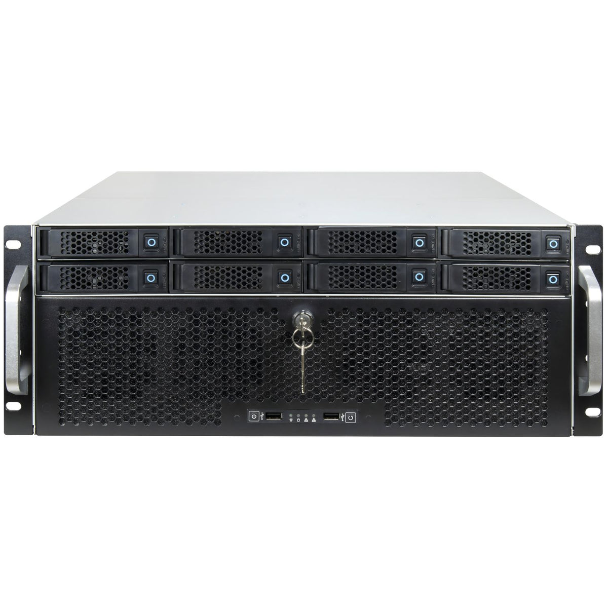 Inter-Tech 4U-4708 Rack Negro