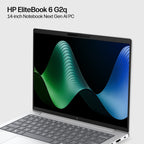 HP EliteBook 6 G2q 14 Next Gen AI Copilot+ PC Snapdragon X2P-64-100 Laptop 35.6 cm (14") WUXGA 16 GB LPDDR5x-SDRAM 512 GB SSD Wi-Fi 7 (802.11be) Windows 11 Pro Silver (9)