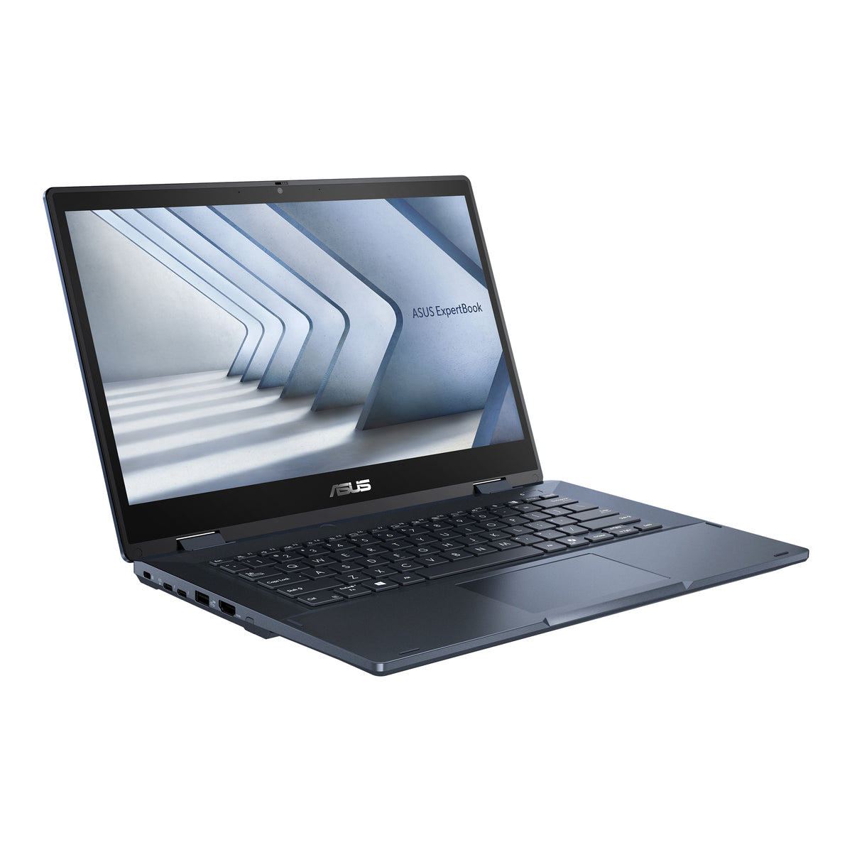 ASUS ExpertBook B3 Flip B3402FVA-EC2616X Intel Core 5 120U Híbrido (2-en-1) 35,6 cm (14") Pantalla táctil Full HD 16 GB DDR4-SDRAM 512 GB SSD Wi-Fi 6 (802.11ax) Windows 11 Pro Negro QWERTZ Alemán (3)