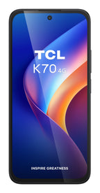TCL K70 4G 17,3 cm (6.8") Ranura híbrida Dual SIM Android 16.0 USB Tipo C 4 GB 128 GB 5200 mAh Negro (2)