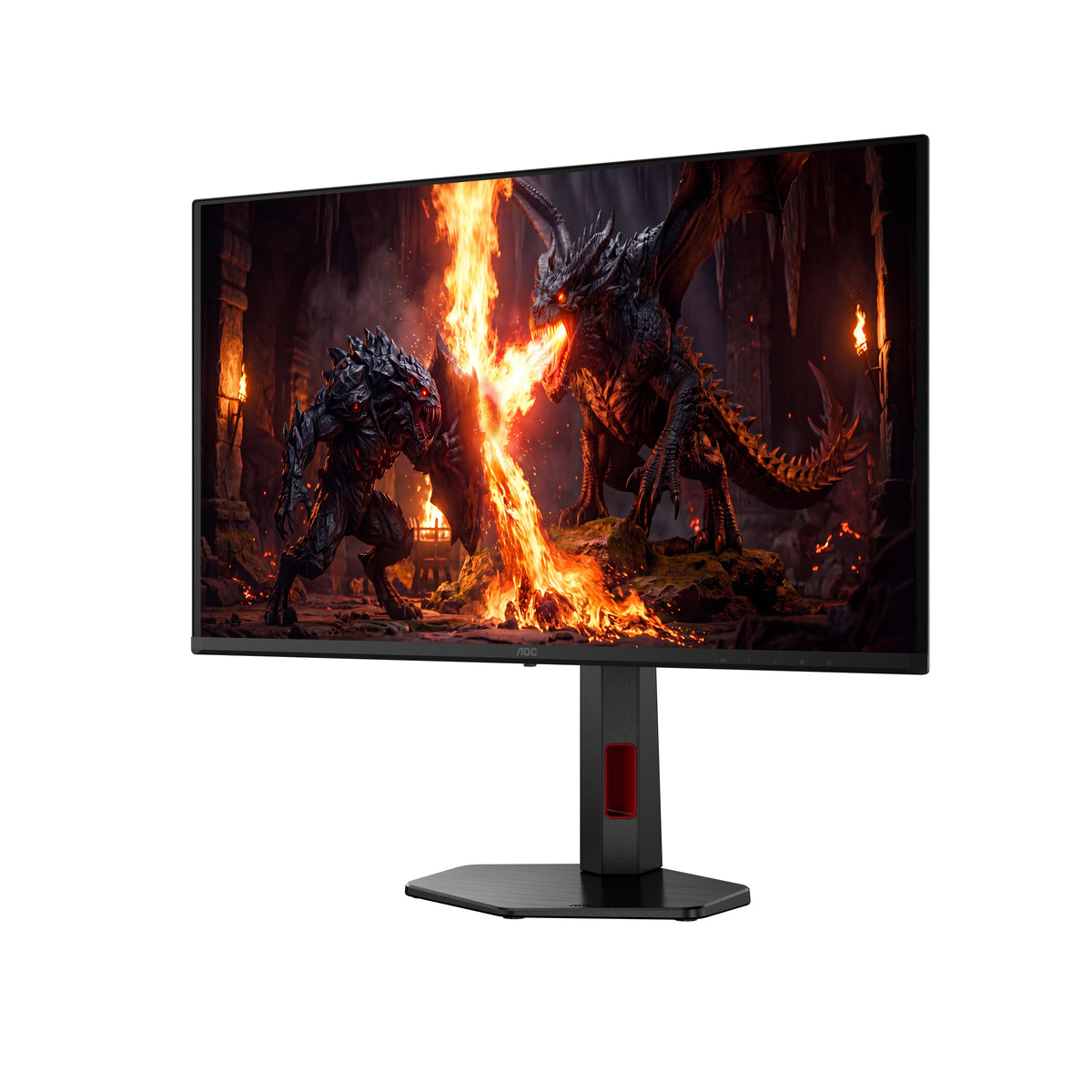 AOC G4 Q27G4ZDRAD pantalla para PC 67,3 cm (26.5") 2560 x 1440 Pixeles Quad HD OLED Negro, Rojo (8)
