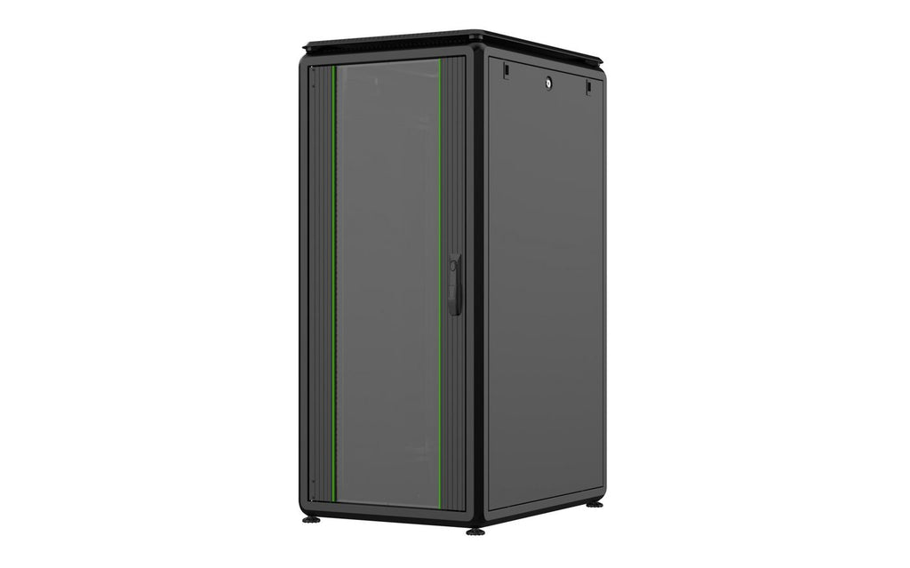 Lanview RDL26U68BL armario rack 26U Rack o bastidor independiente Negro (2)