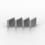 Lindy 40427 bloqueador de puerto Bloqueador de puerto + clave USB Tipo C Blanco 5 pieza(s) (3)