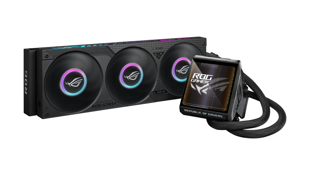 ASUS ROG Strix LC IV 360 ARGB LCD Procesador Sistema de refrigeración líquida todo en uno 12 cm Negro (3)