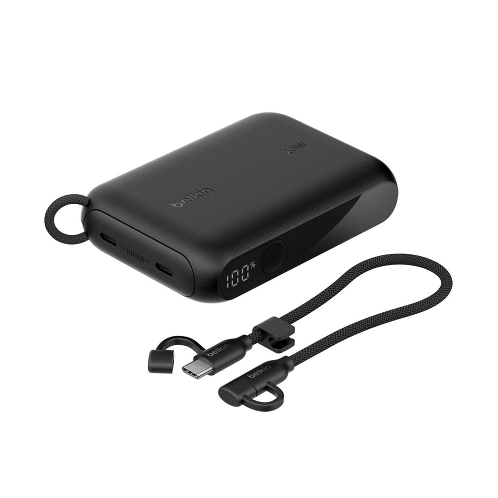 Belkin BPB027hqBK 10000 mAh Black (10K PD20W POWER BANK WITH DISPLAY)